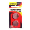 松下Panasonic 进口纽扣电池精装版CR2032CH/2B 2粒-MT