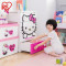 日本爱丽思儿童整理柜抽屉式收纳柜HelloKitty卡通宝宝衣柜爱丽丝(414) Kitty红色