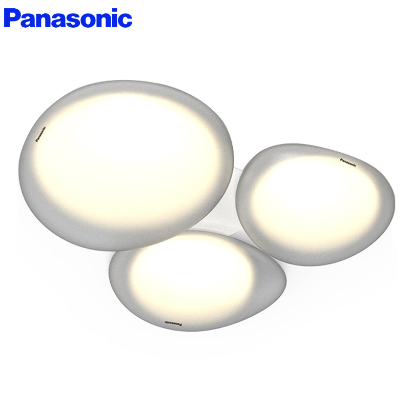 Panasonic松下适悦光调光调色吸顶灯房间青山周平个性创意石头组合led灯具客厅灯简约现代卧室灯 HHXZ6560