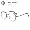 新款通用金属多边形眼镜架轻巧时尚学生眼镜框猫耳可爱平光镜1807 黑色
