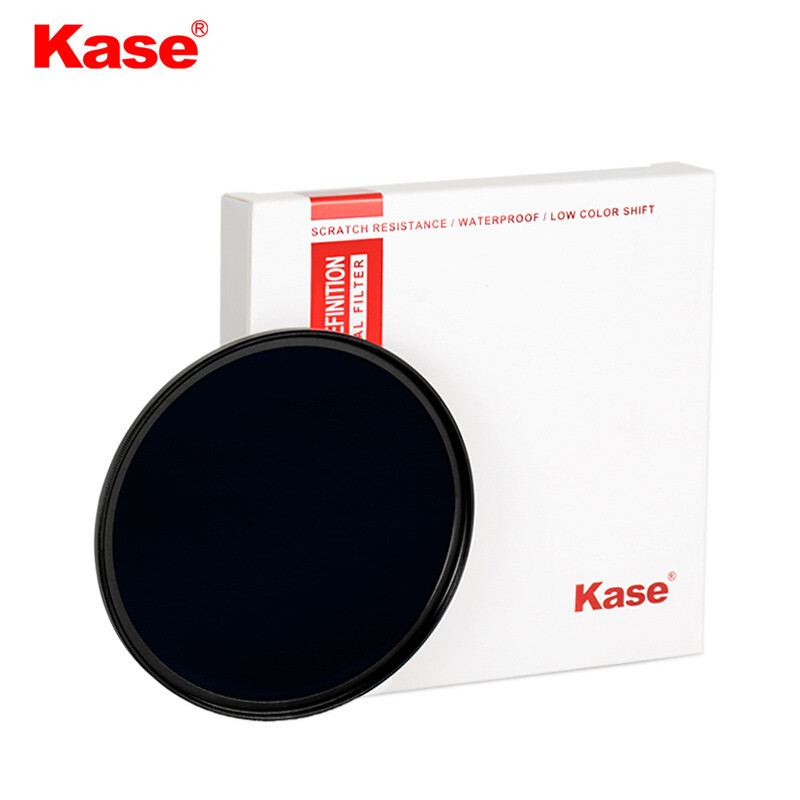 卡色（Kase）77mm ND1000（减10档）减光镜nd镜 中灰密度镜 滤镜 低色偏 延时曝光 AGC款.