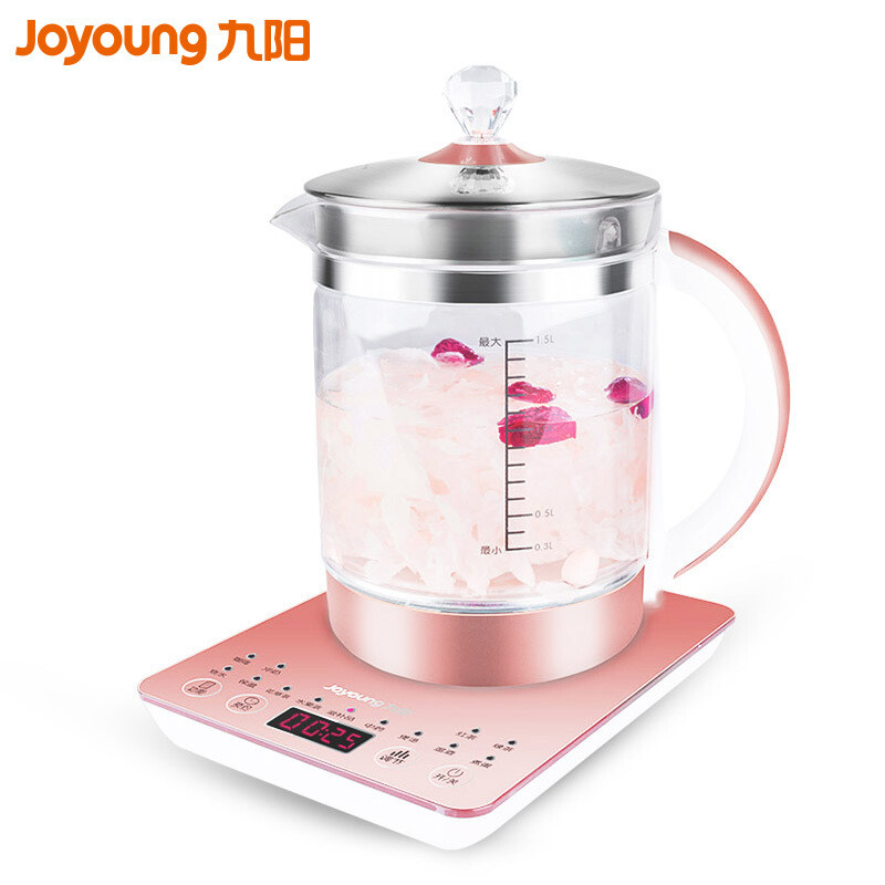 九阳（Joyoung）养生壶K15-D05 家用保温高硼硅玻璃智能预约煮茶器