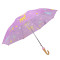 天堂伞 儿童自开直杆伞晴雨伞太阳伞 动物王国13046E 紫色