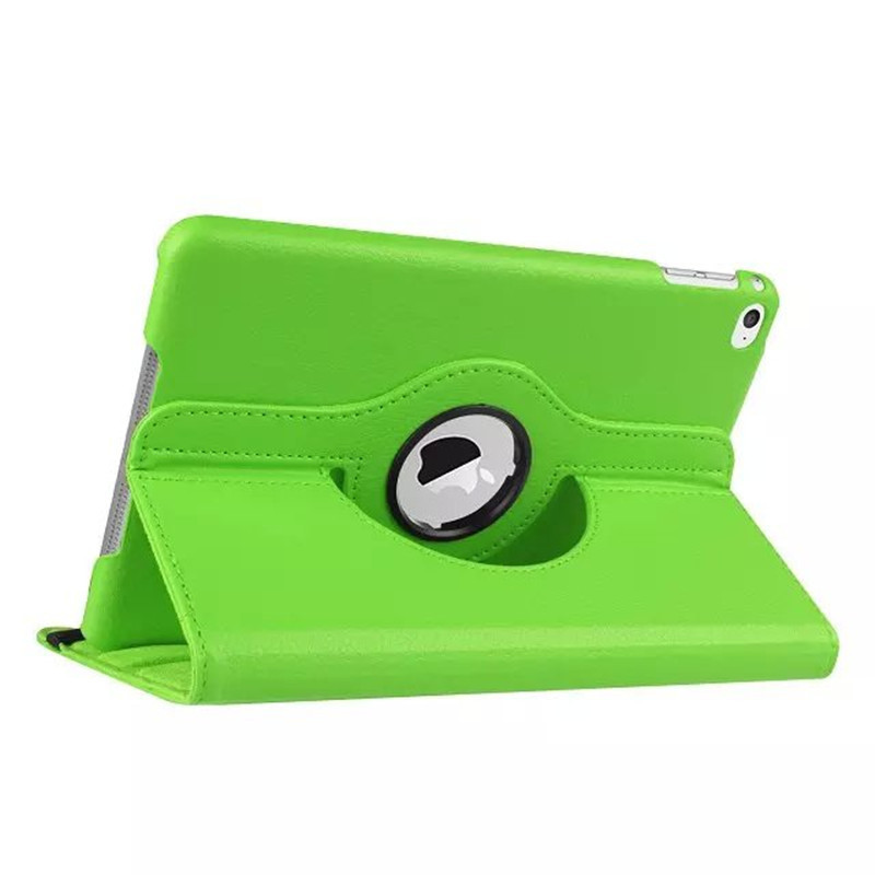 酷猫 ipad mini5 7.9寸保护套智能休眠360度旋转支架苹果平板mini2 3 4全包防摔皮套 绿色mini123+钢化膜