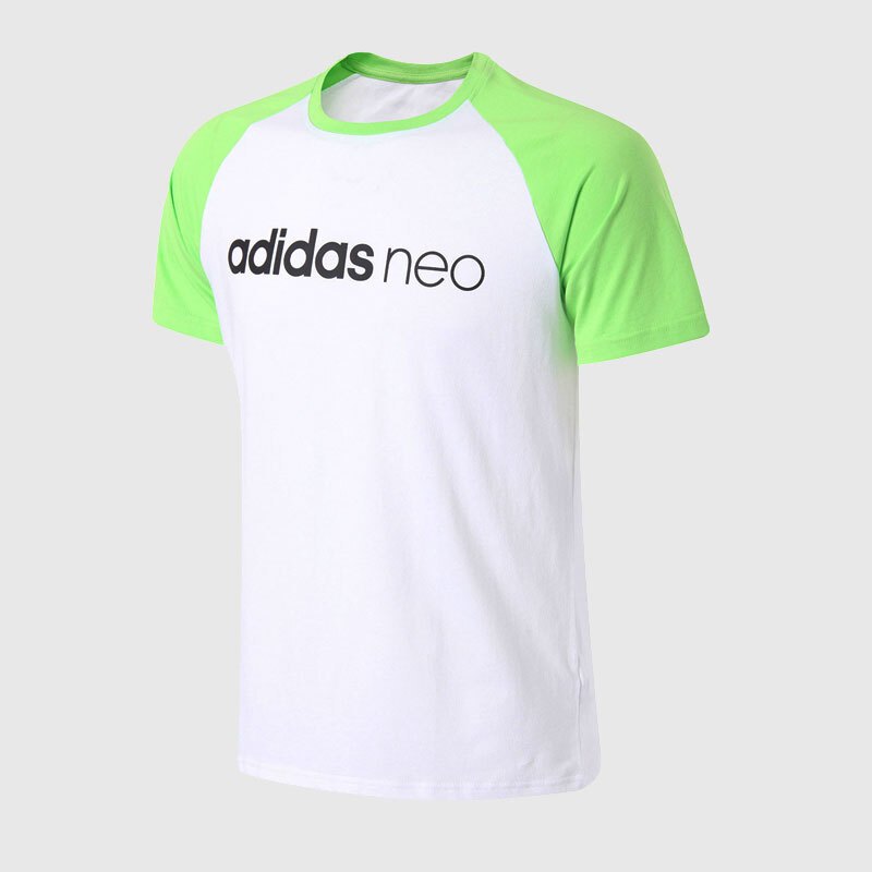 adidas阿迪达斯2018男子SPAIN MNS圆领短T恤CW1984 BQ0518白+绿 XXL