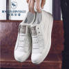 洛克华菲RockFairwhale 2022夏季透气新款男鞋韩版运动板鞋男士休闲鞋子男潮鞋小白鞋 白色 44码