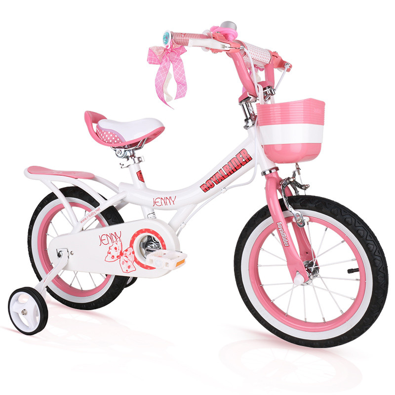 优贝珍妮公主甜馨同款儿童自行车3岁女孩宝宝2-4-6-7-8-9-10岁童车脚踏车单车礼物