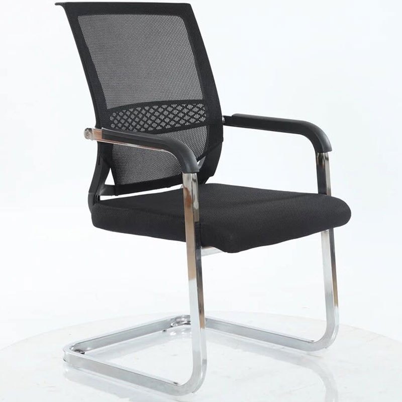 富和美(BNF)办公家具电脑椅家用椅子人体工学椅座椅工作椅员工椅会议椅职员椅办公椅透气网布椅d3-3椅子 黑色