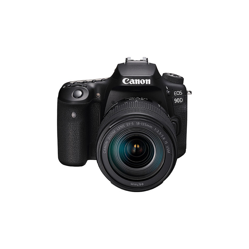 佳能(Canon) EOS 90D 单反套机(18-135mm IS USM) 数码单反相机