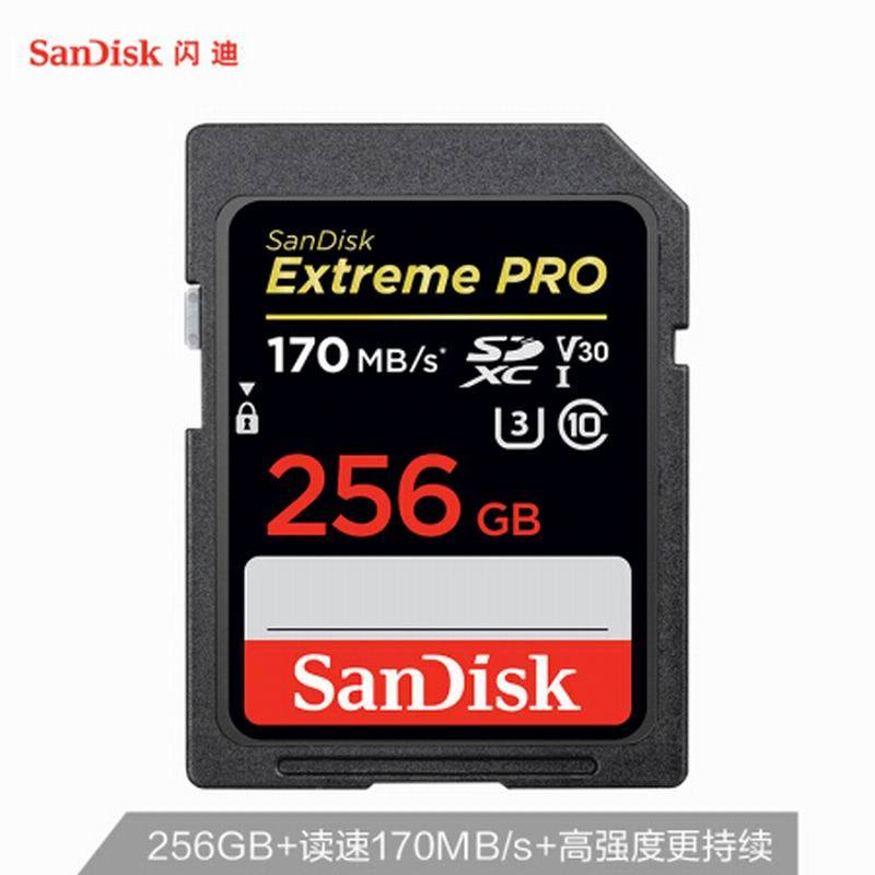 闪迪(SanDisk) 256G 170m SD卡高速储存卡