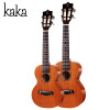 KAKA卡卡 KUT-MAD新款 尤克里里乌克丽丽ukulele桃花心木全单板26寸小吉他