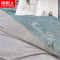 南极人(NanJiren) 家纺 全棉三件套0.9m单人大学生宿舍纯棉床单被套1.2米床上用品套件 缤纷点点 适用0.9m床-被套150×200cm