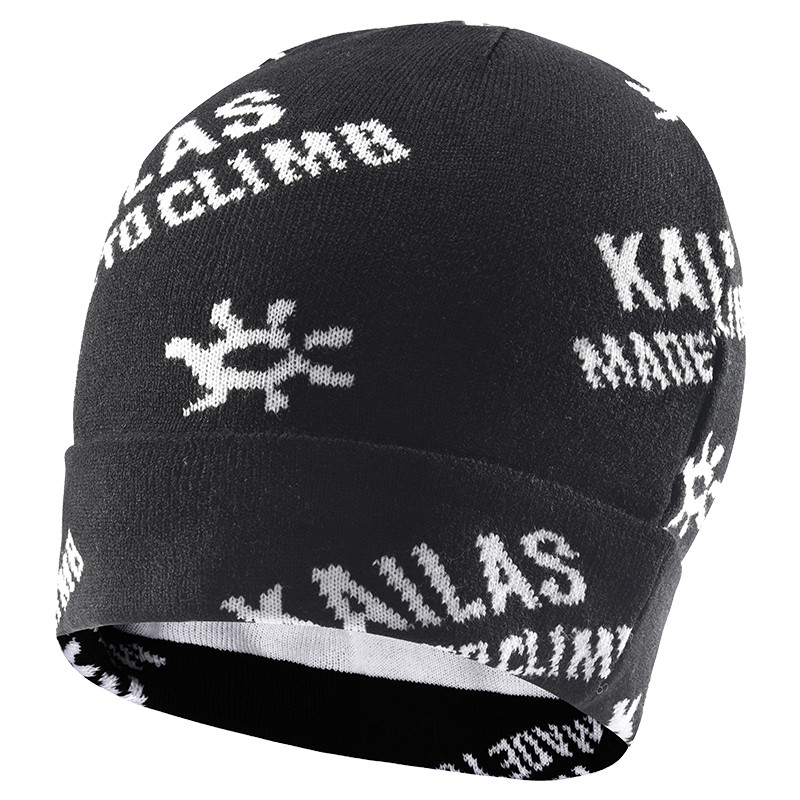 Kailas凯乐石户外运动logo针织帽 墨黑均码