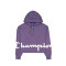 Champion 女士连帽运动衫卫衣111915 L 紫色