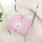 韩式凉椅垫子冬季学生小孩餐座椅垫冬天客厅餐椅宿舍坐垫 40X40cm 粉红大白兔椅垫