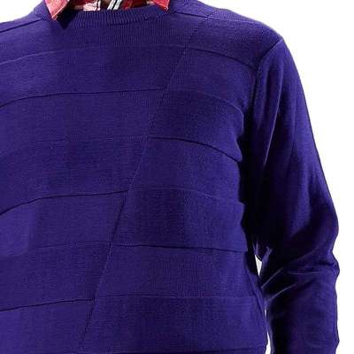 唐狮 男圆领<em>正反针</em>净色线衫11111104310170