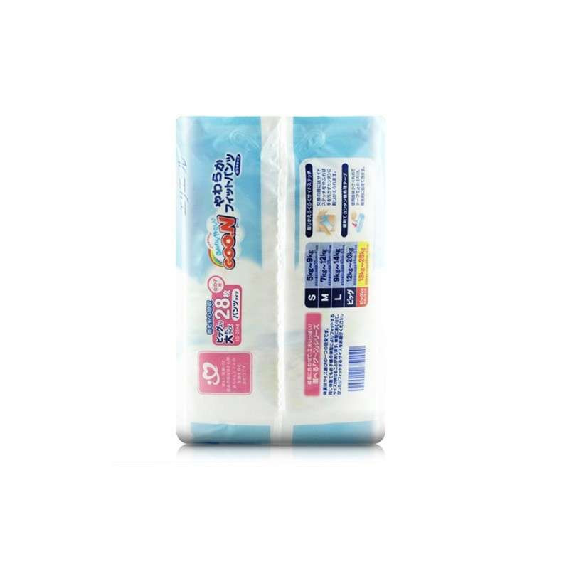 GOO.N(大王)婴幼儿用短裤式<em>纸尿裤</em>(<em>女宝宝</em>专
