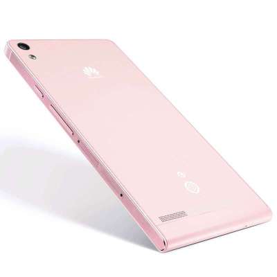 华为手机P6-T00(粉色)图片