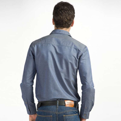 卓狼2013新品秋装 潮流大码军旅风格透男衬衫