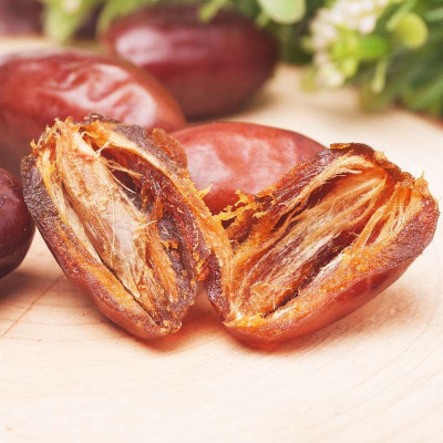 西域美农一级蜜枣迪拜特级黑椰枣500g波斯大