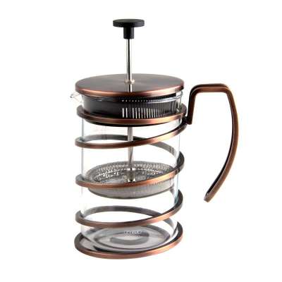 亚米yami5084华尔兹法压壶红古铜色图片