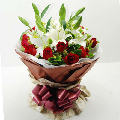 花易鲜花速递 生日鲜花 结婚周年纪念日礼物 1