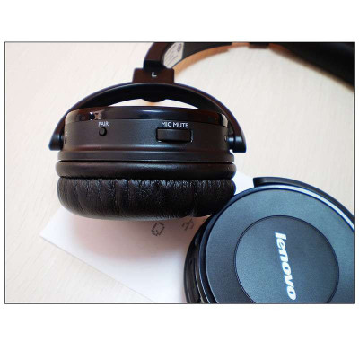 联想w900 电脑耳机 头戴式耳麦 带麦克风 无线
