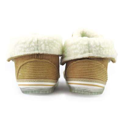 优安童鞋2.0 1-4岁透明底棉鞋 冬款宝宝鞋 软底