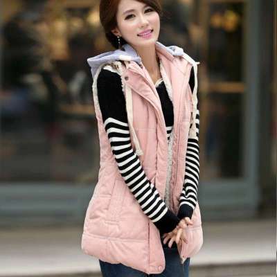 薇娜卡米儿 女士马甲 秋冬款韩版修身显瘦大码