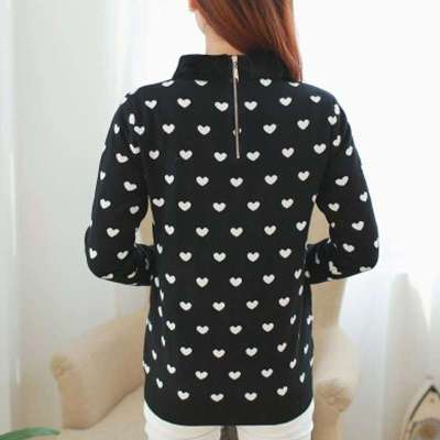 薇娜卡米儿 2014春季新品女装针织毛衣韩版宽