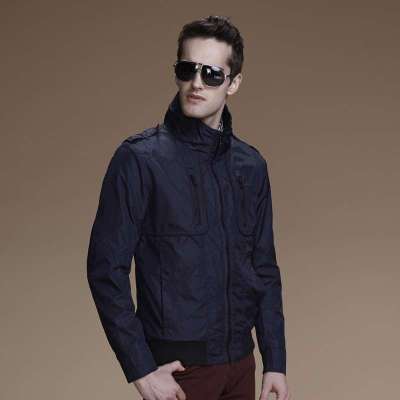 杰奥(Jieao)2014新款春装装饰上兜后领窝印字