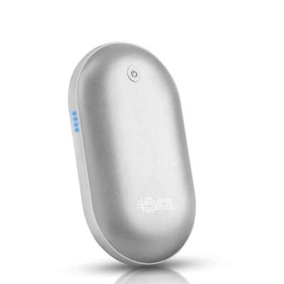 半岛铁盒移动电源 NS5000 保暖充电宝(月光银