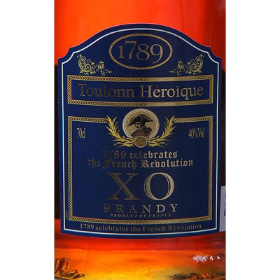 也买酒 法国 原瓶原装进口 1789图伦XO白兰地