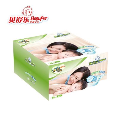 贝舒乐\/Besuper 特舒棉柔纸尿裤 超薄立体锁水