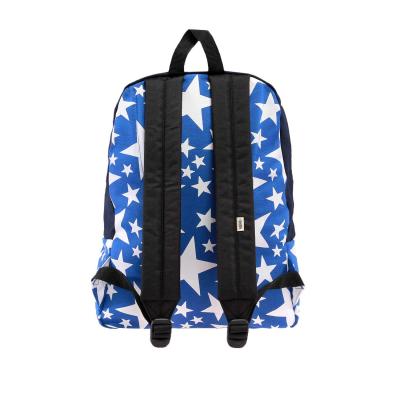 <em>VANS</em>/<em>万斯女包</em>新款夏季蓝白色星星背包双肩包