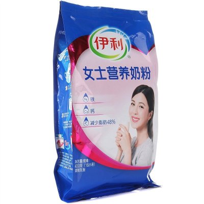 <em>伊利女士营养奶粉</em>400g/克 (方便装/16小袋) 2袋