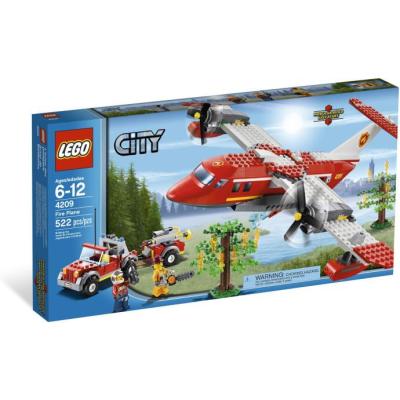 乐高lego 4209 城市系列 森林消防飞机new 2012