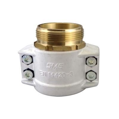 SME 铝合金管夹38*6.5两片式管夹DIN2817\/E