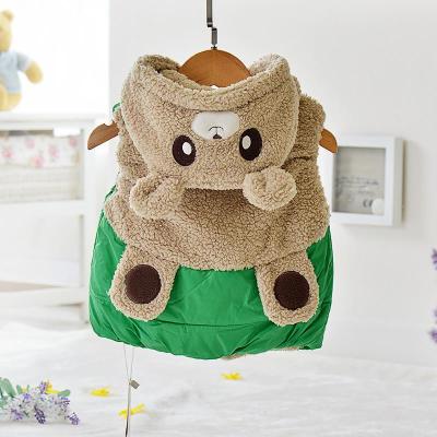 童泰冬装新品婴儿带帽<em>棉马甲</em>保暖加厚坎肩<em>衣服</em>