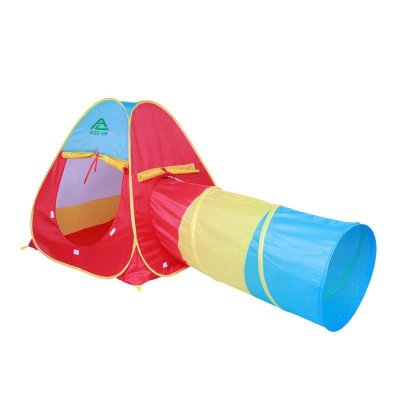 【澳乐】澳乐儿童玩具三色隧道筒帐篷游戏屋套