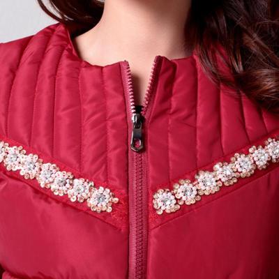 水慕莎(SHUIMUSHA)2014<em>秋冬</em>新款<em>棉衣短裤</em>镶