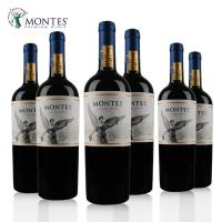 蒙特斯经典系列梅洛红葡萄酒750ml*6瓶整箱装