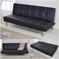 紫茉莉 多功能皮沙发床两用小户型办公室1.5米