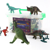 乐缔儿童恐龙玩具24只套装动物仿真模型大霸王龙3-6岁 12只套装恐龙+送12只小恐龙+恐龙扑克