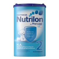 荷兰 Nutrilon 牛栏适度HA 2段轻度部分半水解特殊配方奶粉过敏腹泻 750g 适合6个月以上