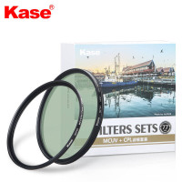 卡色（kase) 37mm 圆形滤镜套装 MC UV镜+CPL偏振镜二代滤镜 高清高透 多层镀膜 防油污 镜头滤镜