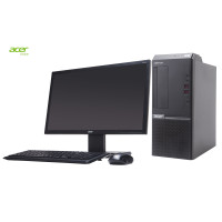 宏碁（acer）VeritonD650商用台式机（G5400 4G 1T DVDRW 2G独立显卡）