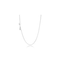 PANDORA潘多拉925银项链590515可搭配串珠吊坠简约气质锁骨链女 银色