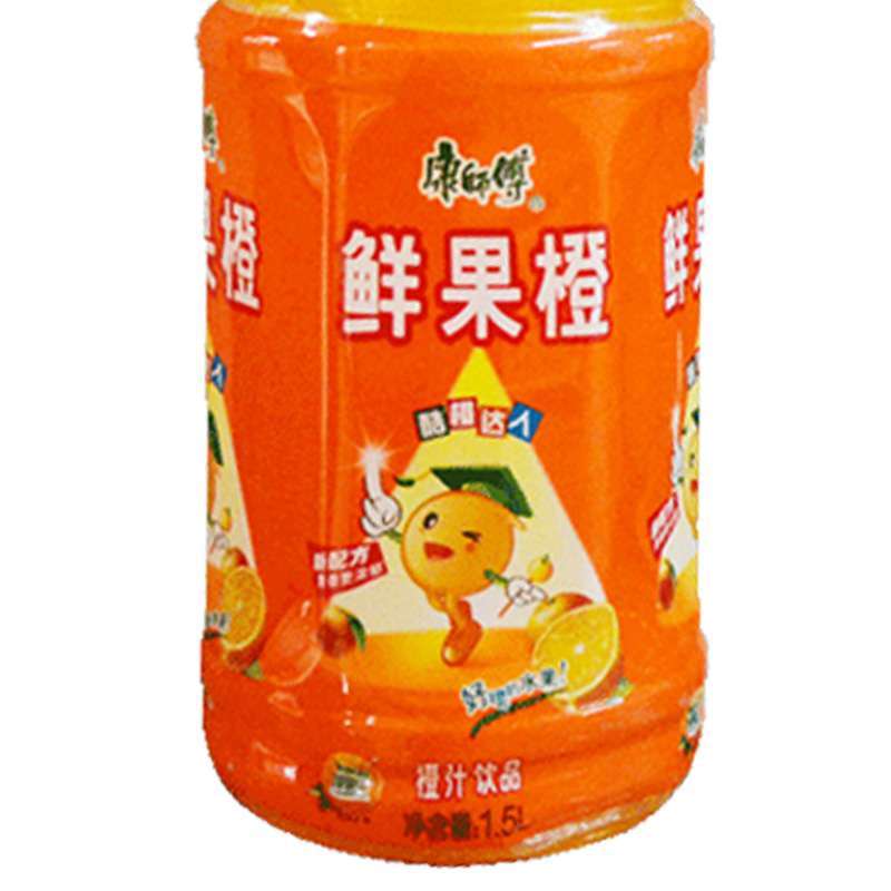 康师傅鲜果橙汁1.5l