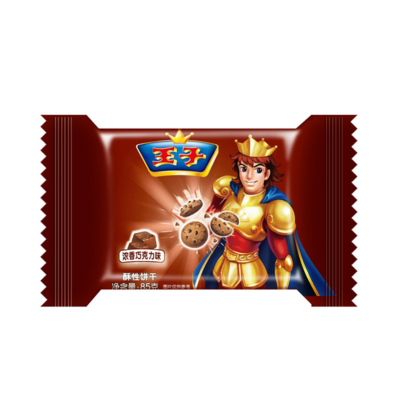 王子 香浓巧克力味酥性饼干 85g\/盒 王子饼干